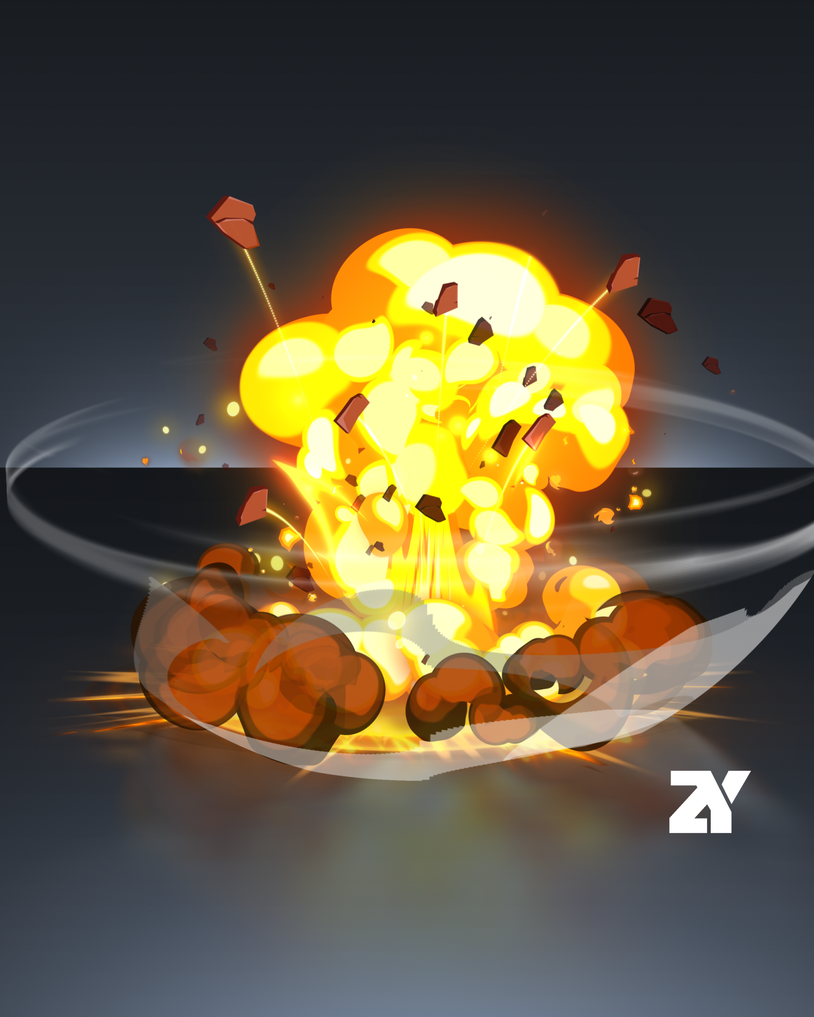 Special Effects_ Bomb Explosion 14 by ZY VFX