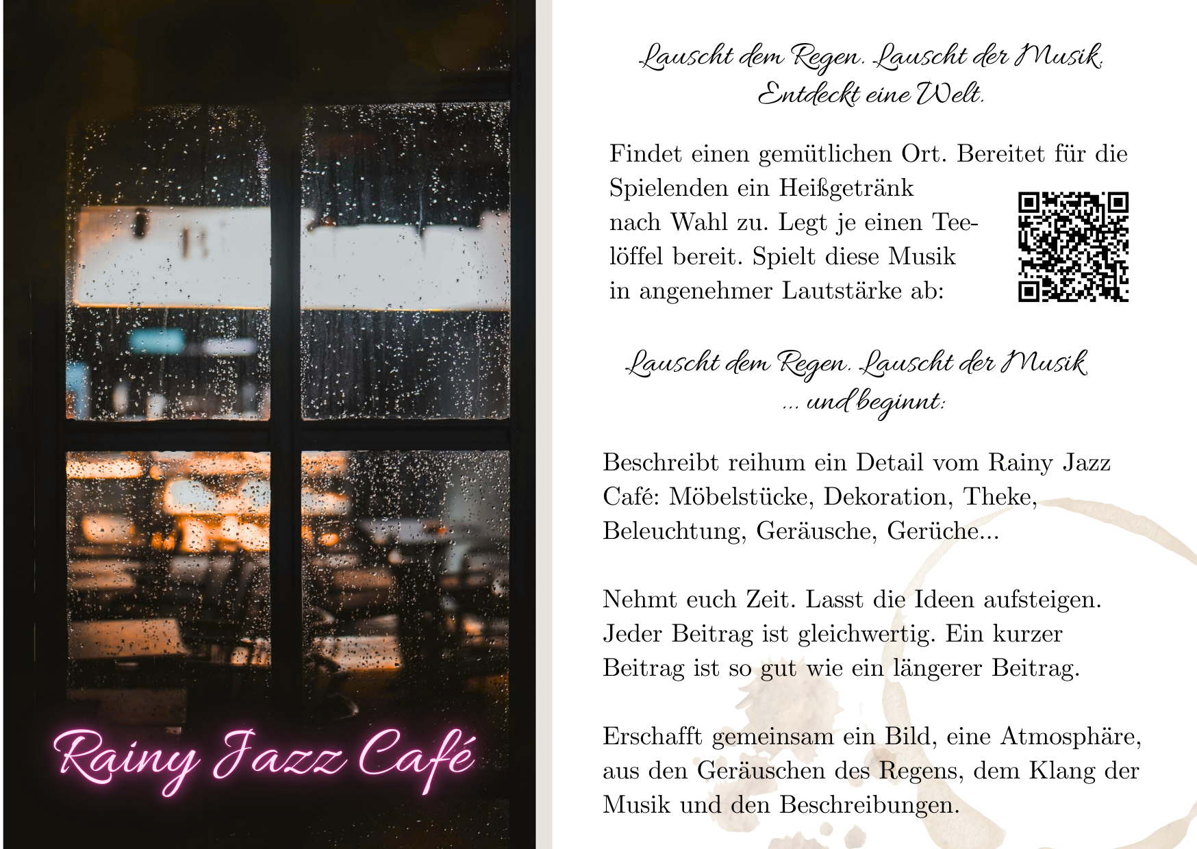 Screenshot 2 for Rainy Jazz Café