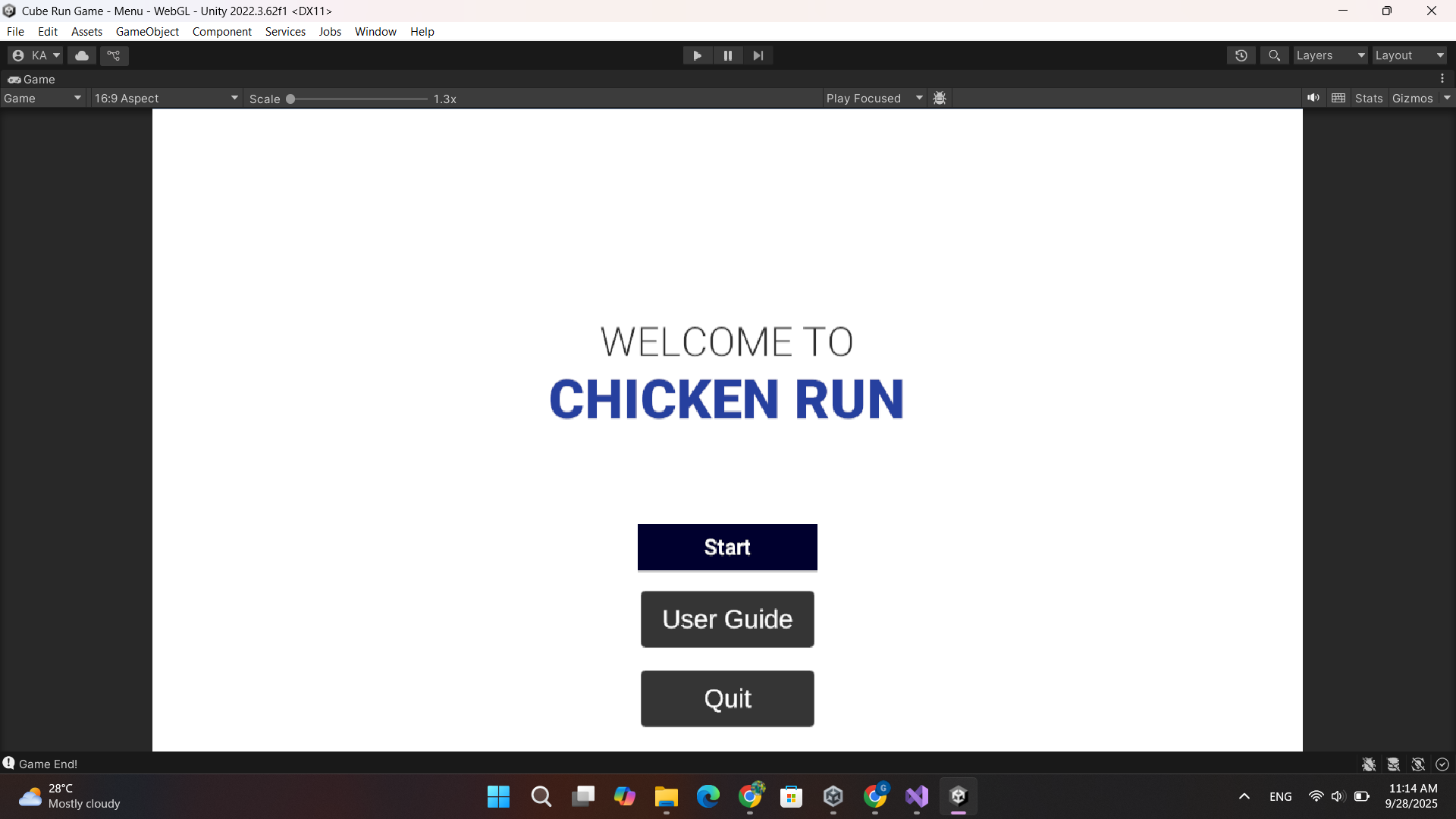 Chicken Run by Abhishek1.g