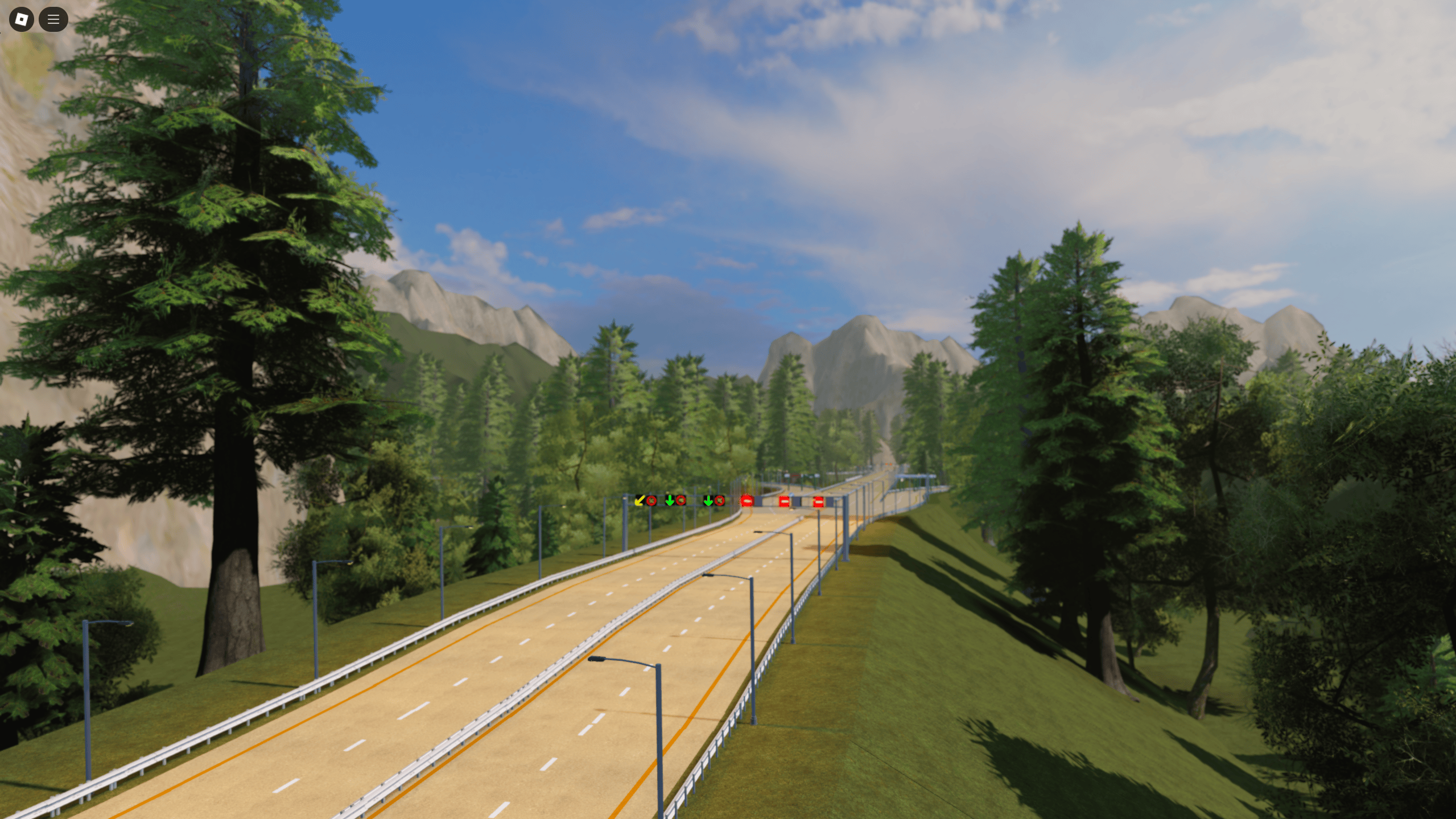Roblox Driving Map – Complete Highway System & Vehicle Showcase World ...