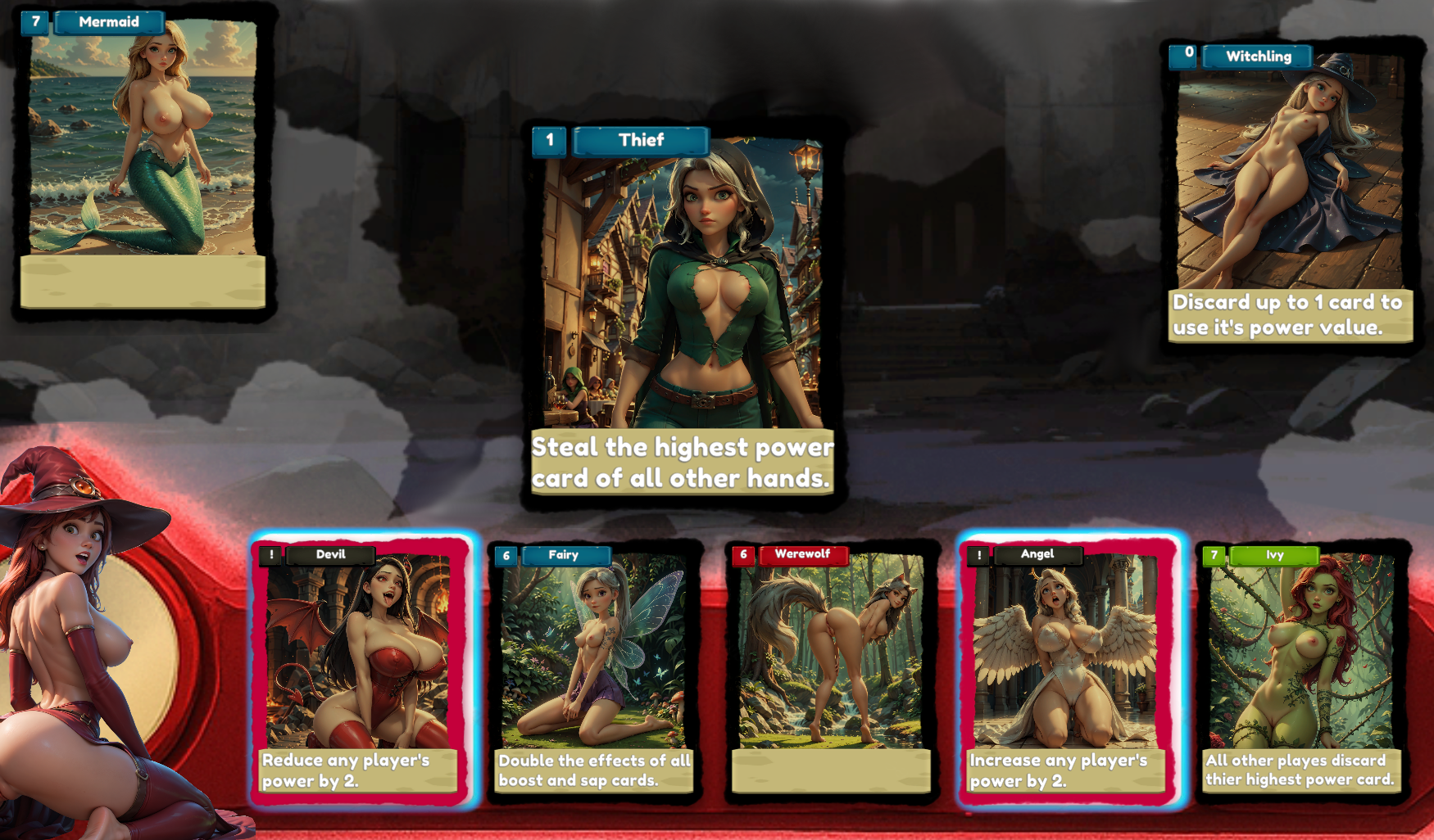 Horny Little Witches screenshot 2