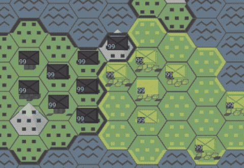 Screenshot 3 for SGW hexagonal wargame