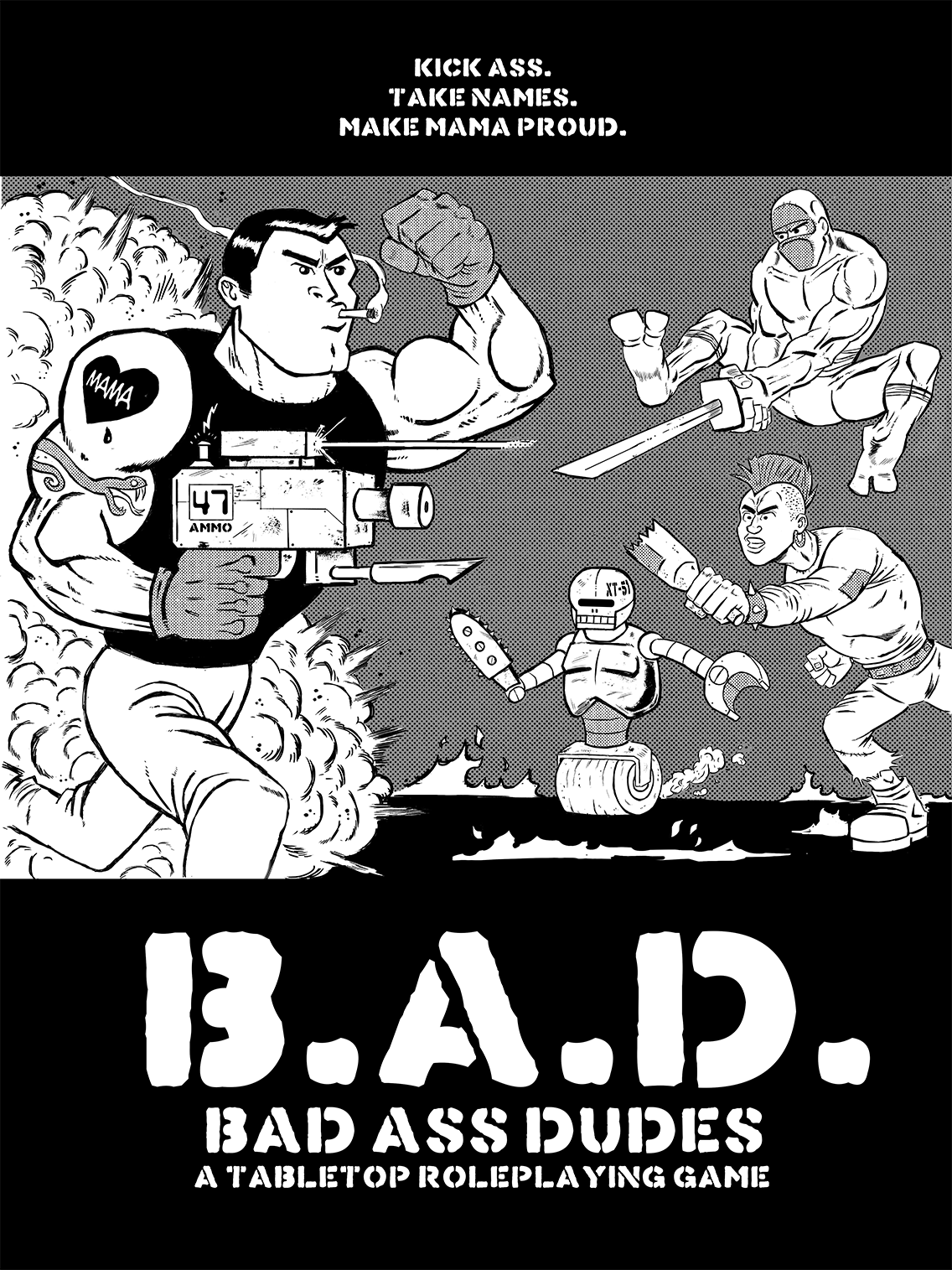 Screenshot 2 for B.A.D.: BAD ASS DUDES: The Roleplaying Game