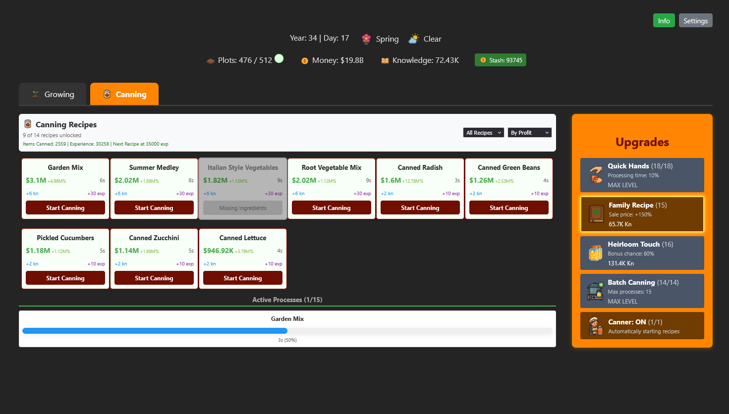 Screenshot 3 for Farm Idle Game