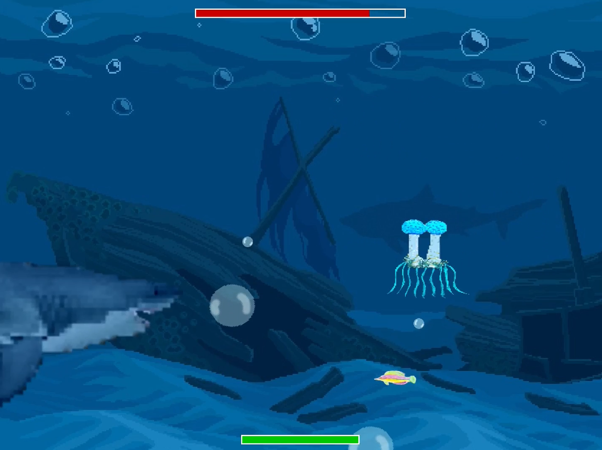 Screenshot 2 for Lulu Fish & the Evil Mush Monster