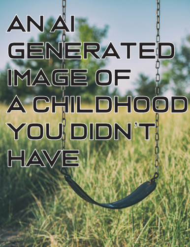 Screenshot 2 for An AI Generated Image Of A Childhood You Didn't Have