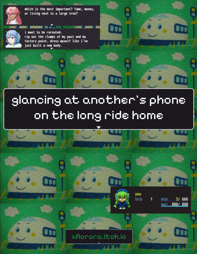 Screenshot 2 for glancing at another's phone on the long ride home