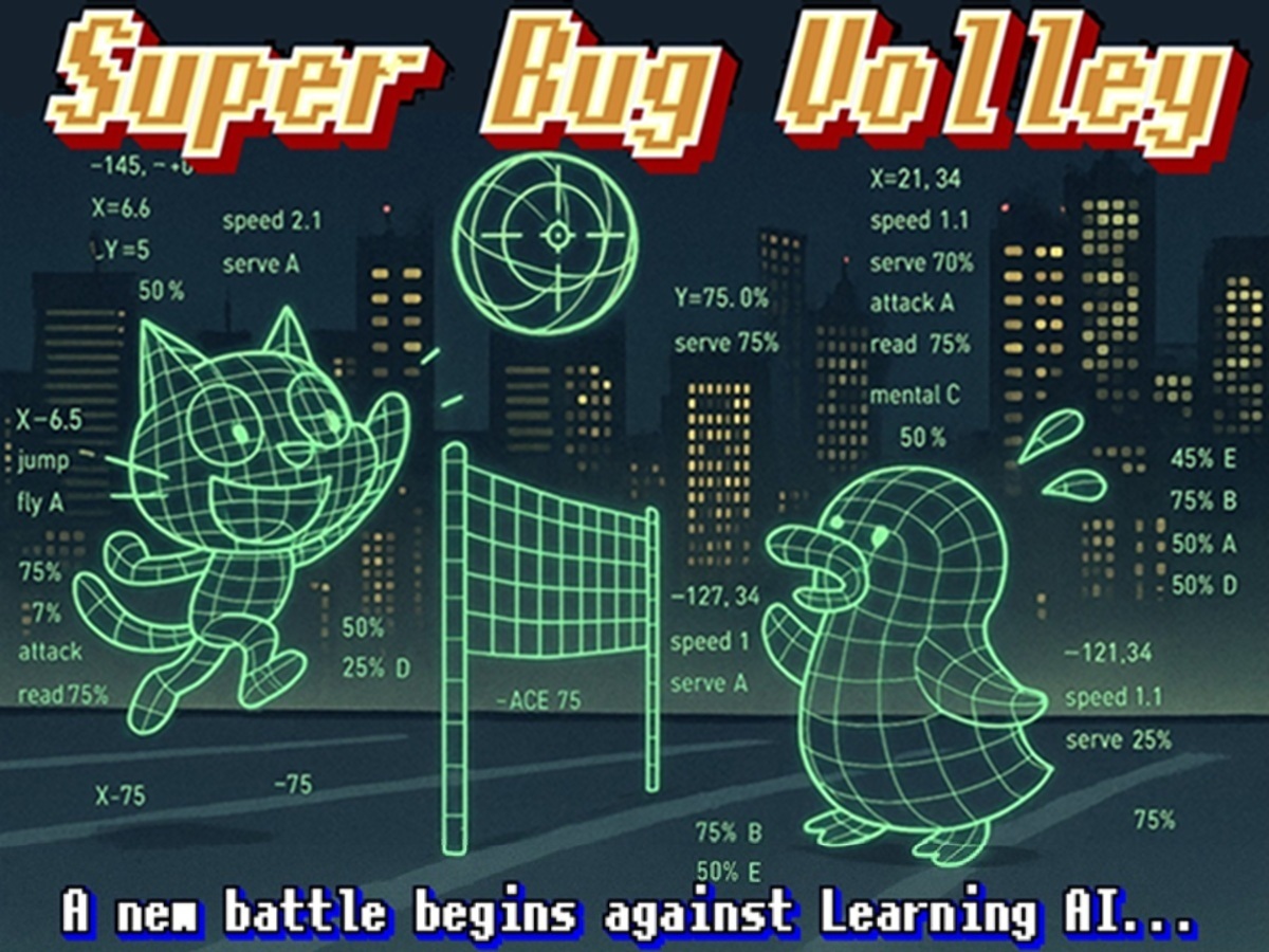 Screenshot 2 for Super Bug Volley (Complete Edition)