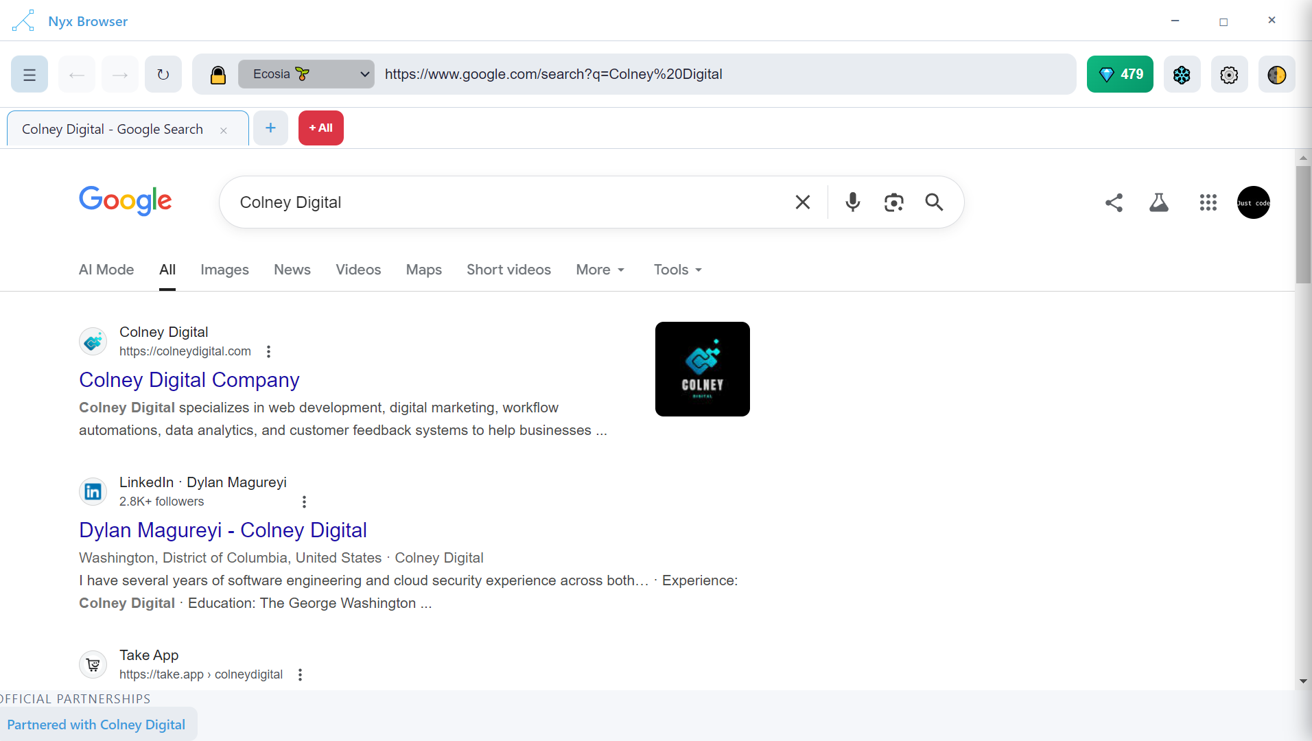Nyx Browser by Aethar Tech