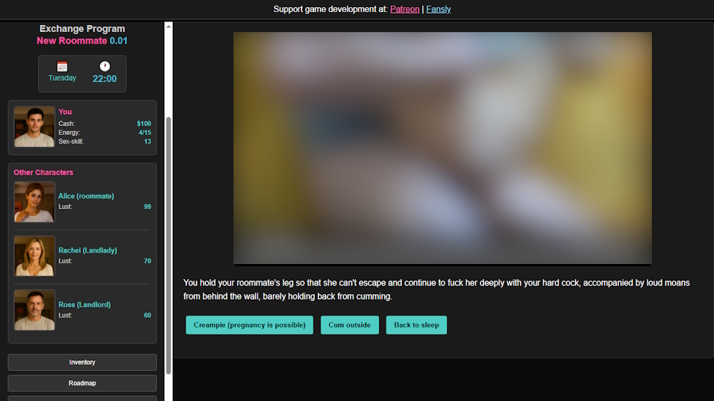 Screenshot 3 for Exchange Program: New Roommate