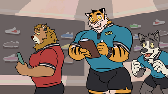 Toby's 'C(l)ocking In' by omyurice