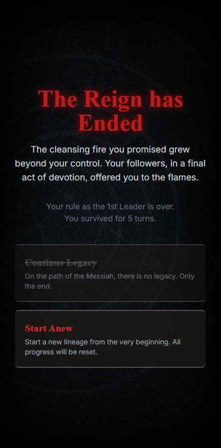 Screenshot 4 for Cult Leader Reigns