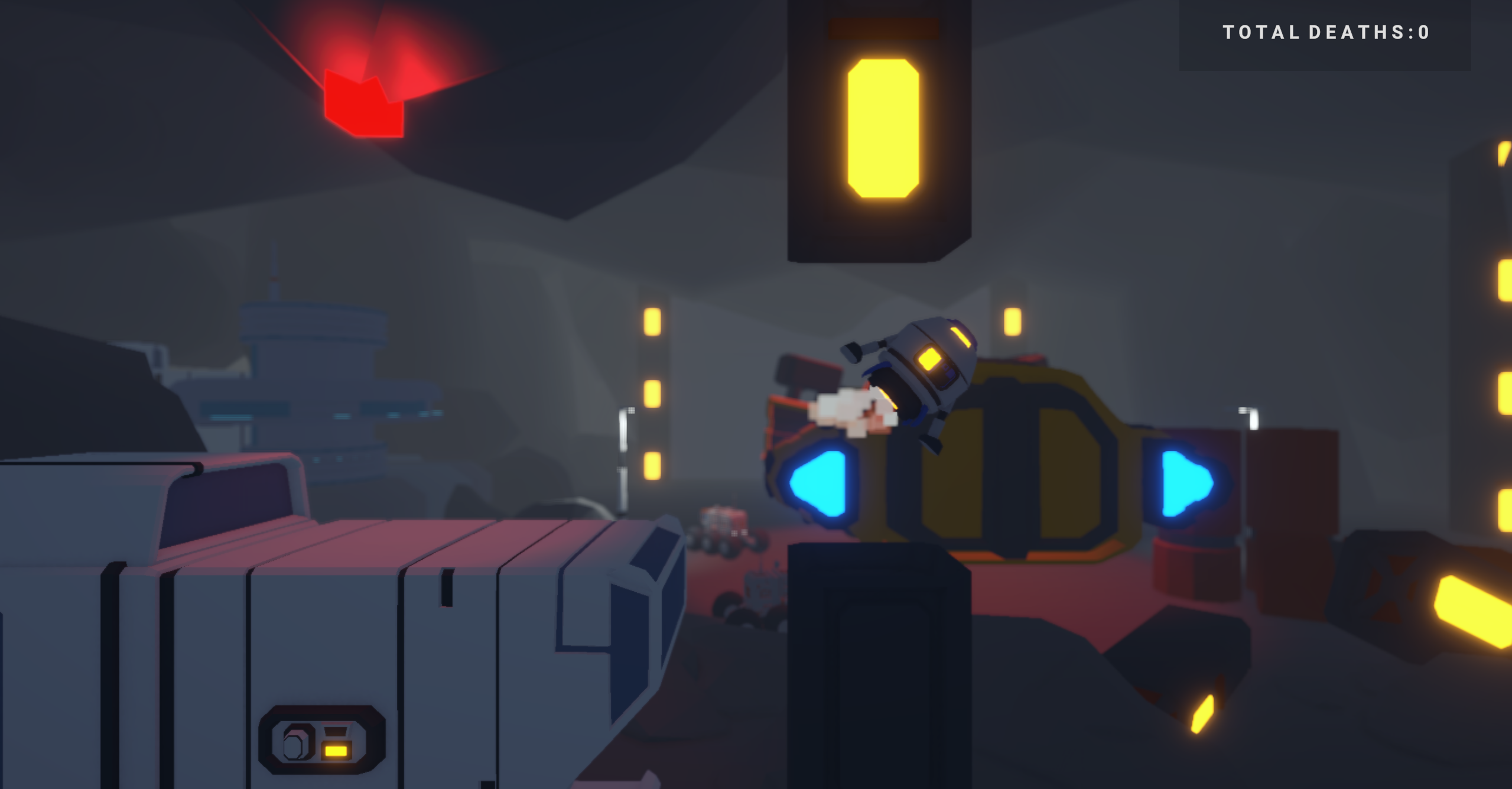 Screenshot 3 for Rocket Dodge - GamedevTV course project
