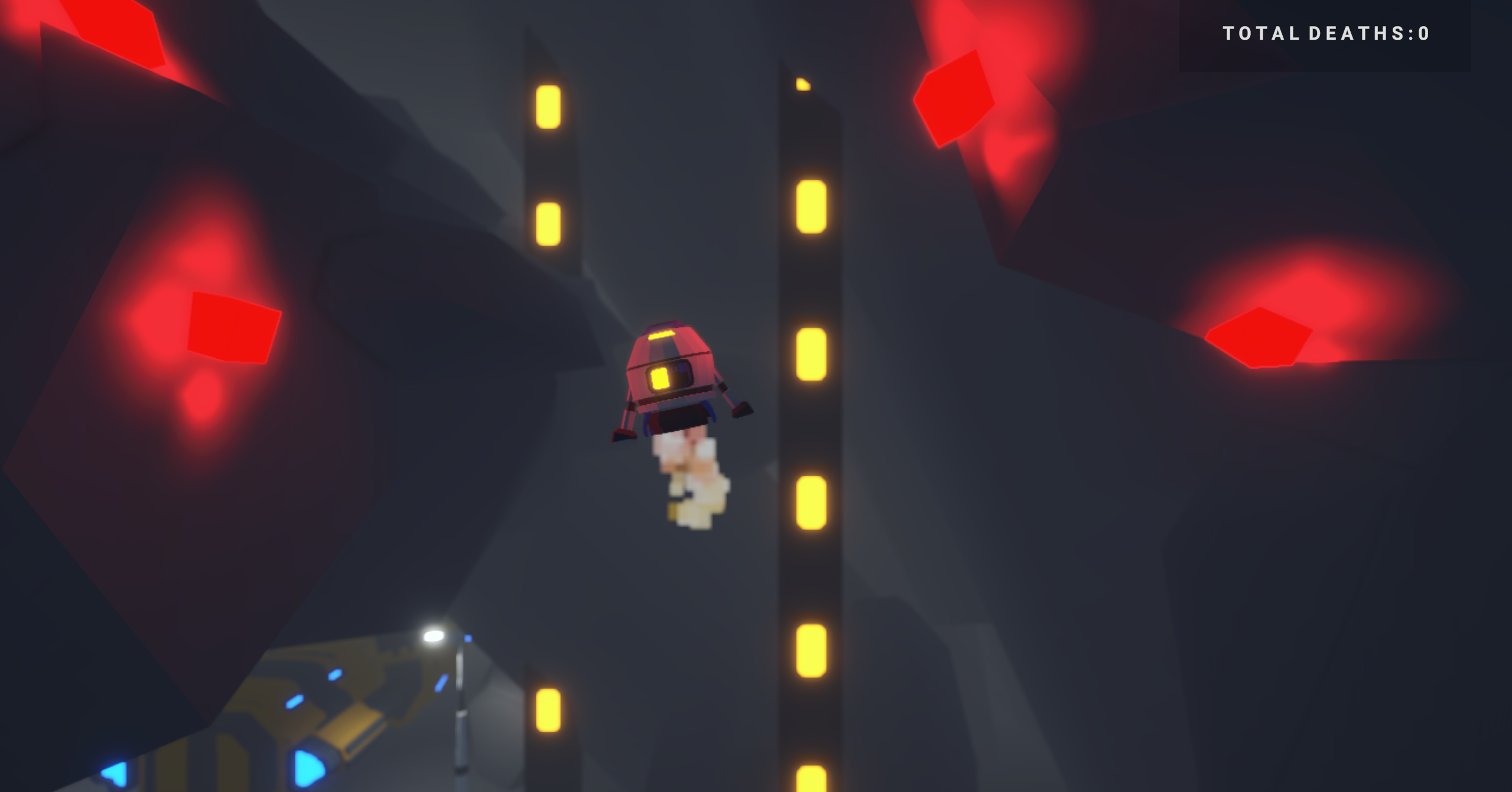Screenshot 2 for Rocket Dodge - GamedevTV course project