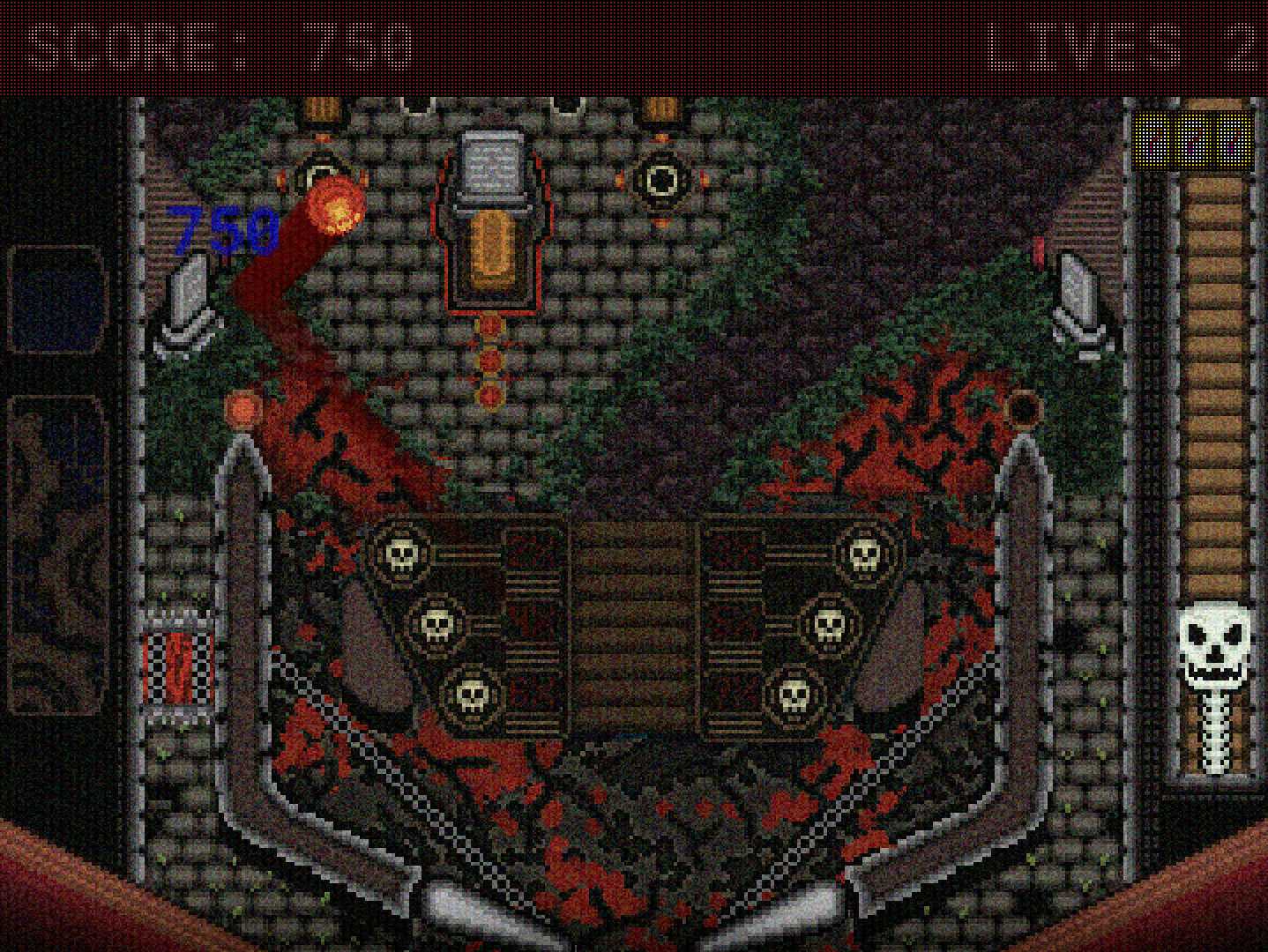 Screenshot 3 for Skullyard Pinball