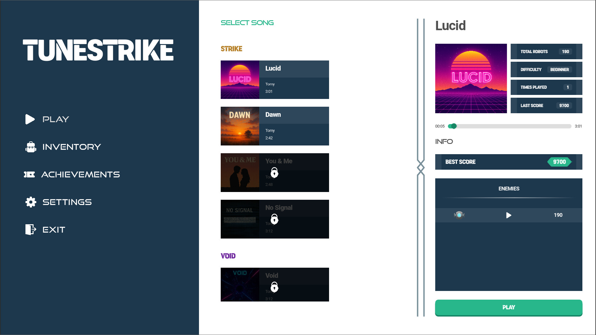 Screenshot 3 for TUNESTRIKE