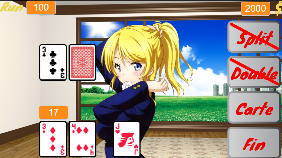 Screenshot 3 for Strip Blackjack Manga (English version)