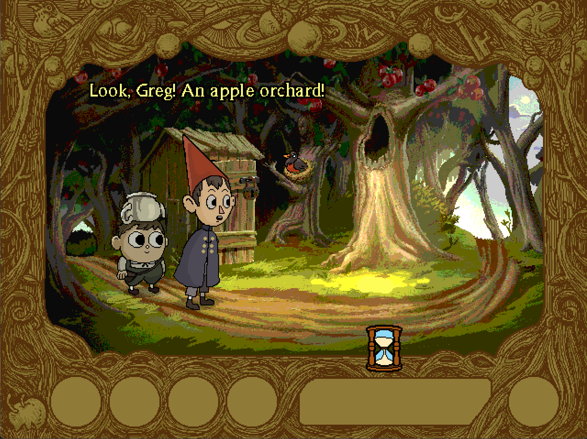 Screenshot 2 for The Round-about Orchard: A tiny Over the Garden Wall game