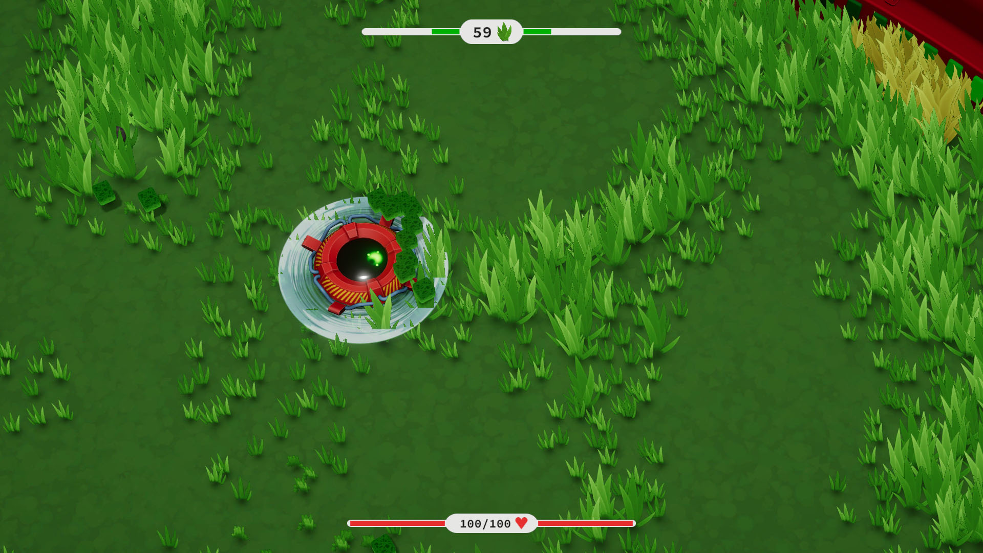 Screenshot 2 for Deep Space Lawn Mowing