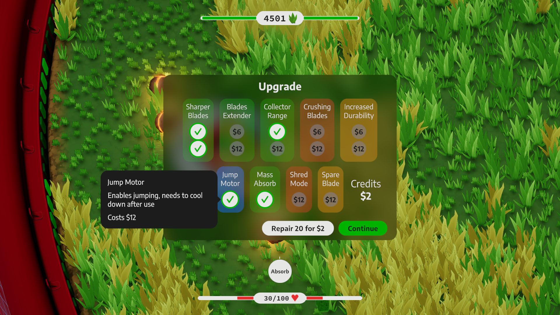 Screenshot 3 for Deep Space Lawn Mowing