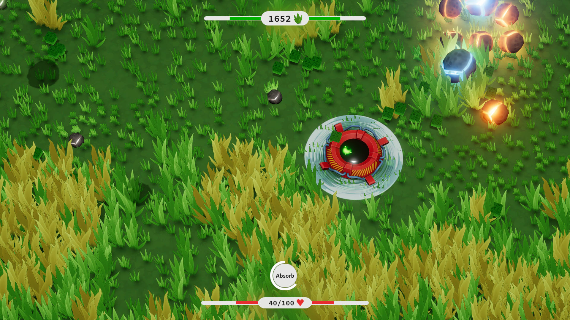 Screenshot 4 for Deep Space Lawn Mowing
