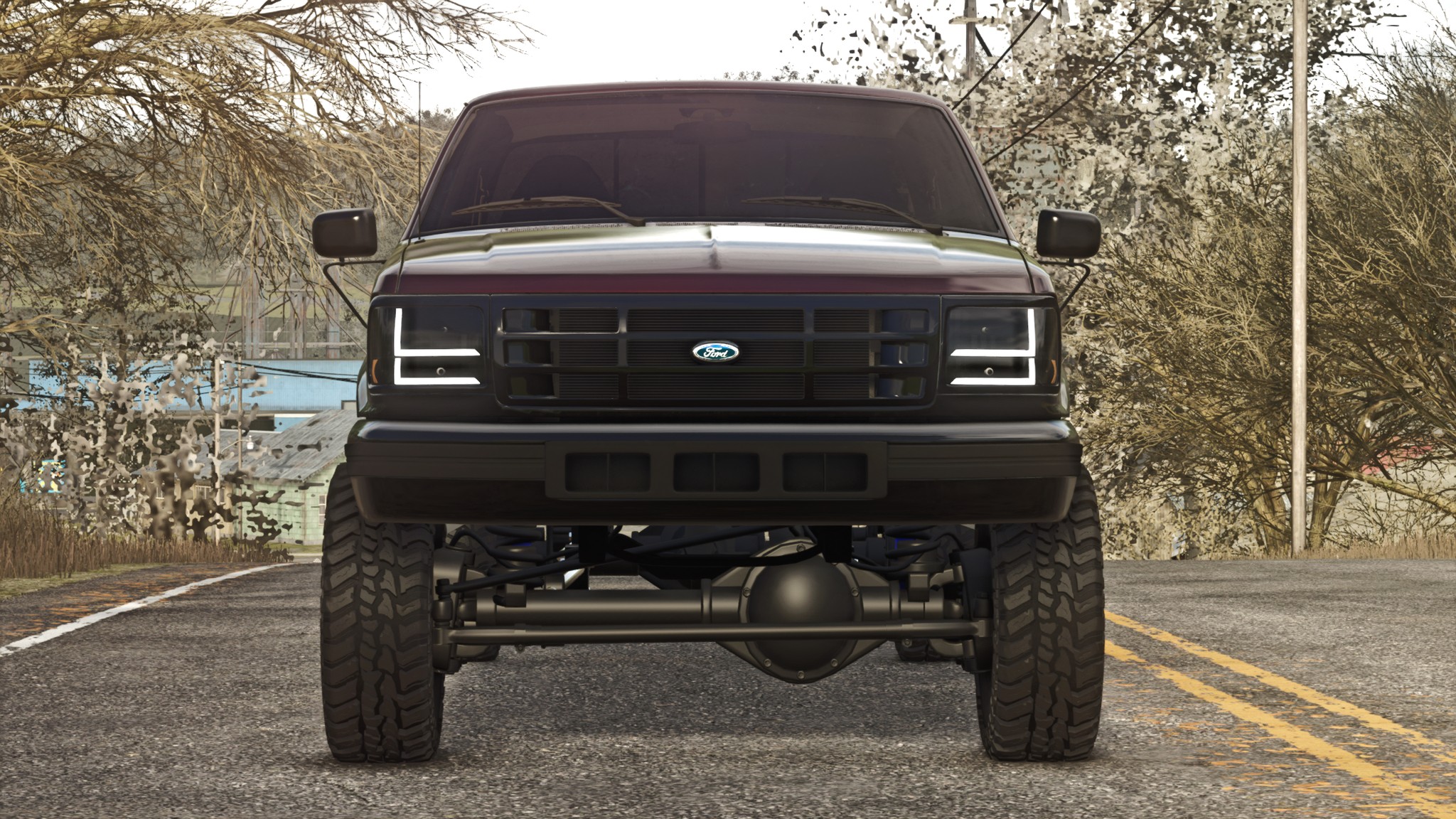 Screenshot 2 for FS25 - 1997 Ford F-350 OBS
