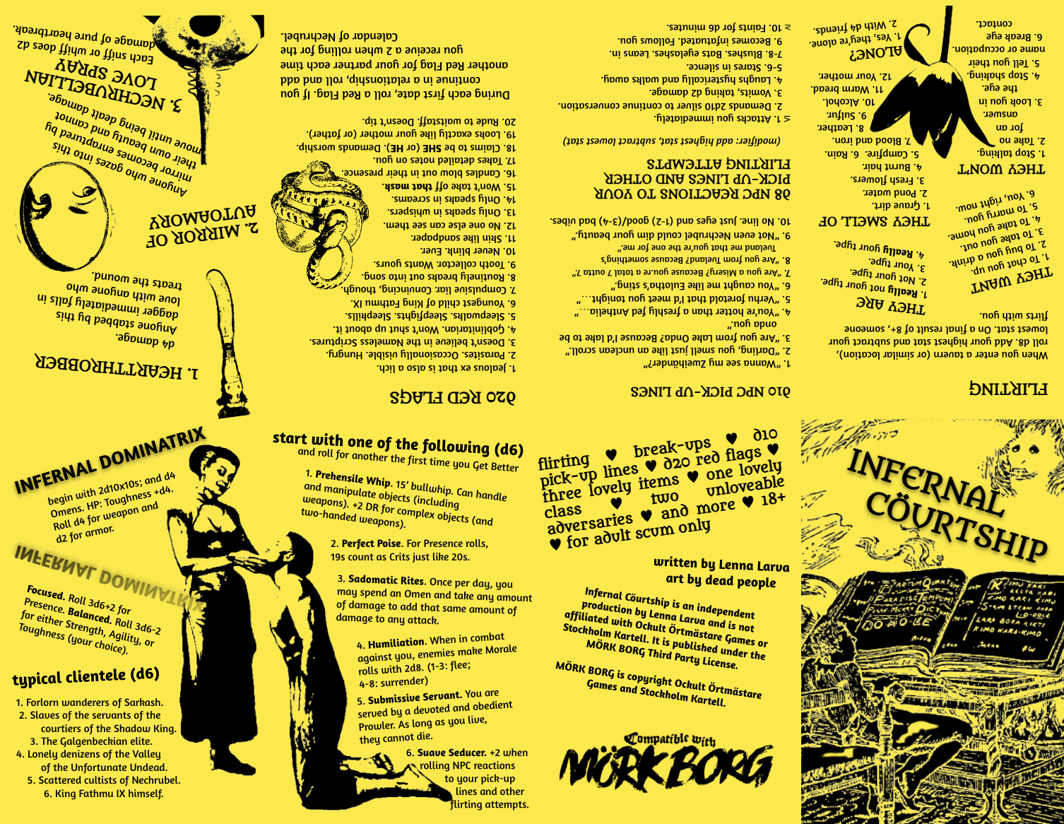 Screenshot 3 for Infernal Cöurtship | Compatible with Mörk Borg