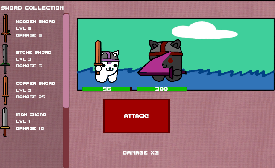 Screenshot 2 for Cat and Swords
