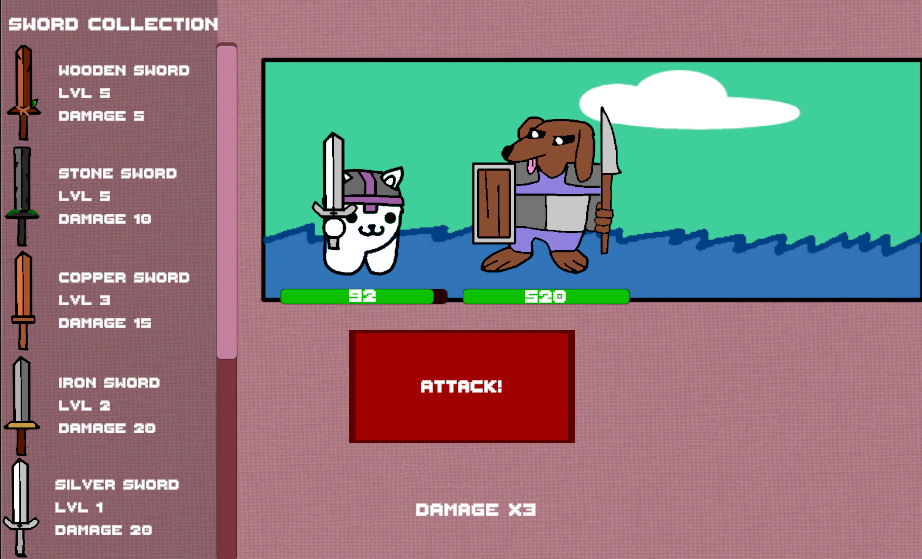 Screenshot 3 for Cat and Swords