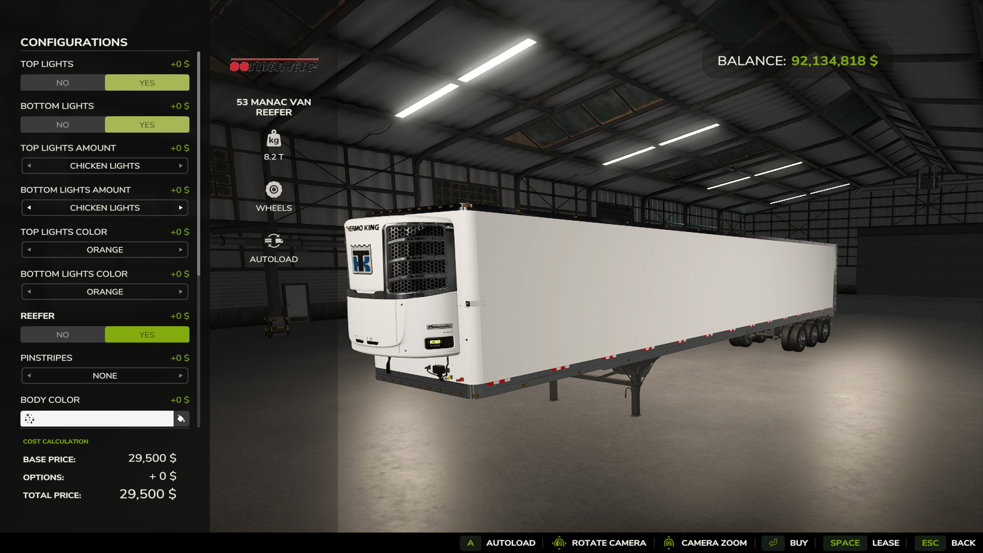 Screenshot 9 for Manac 53' Dry Van w Reefer