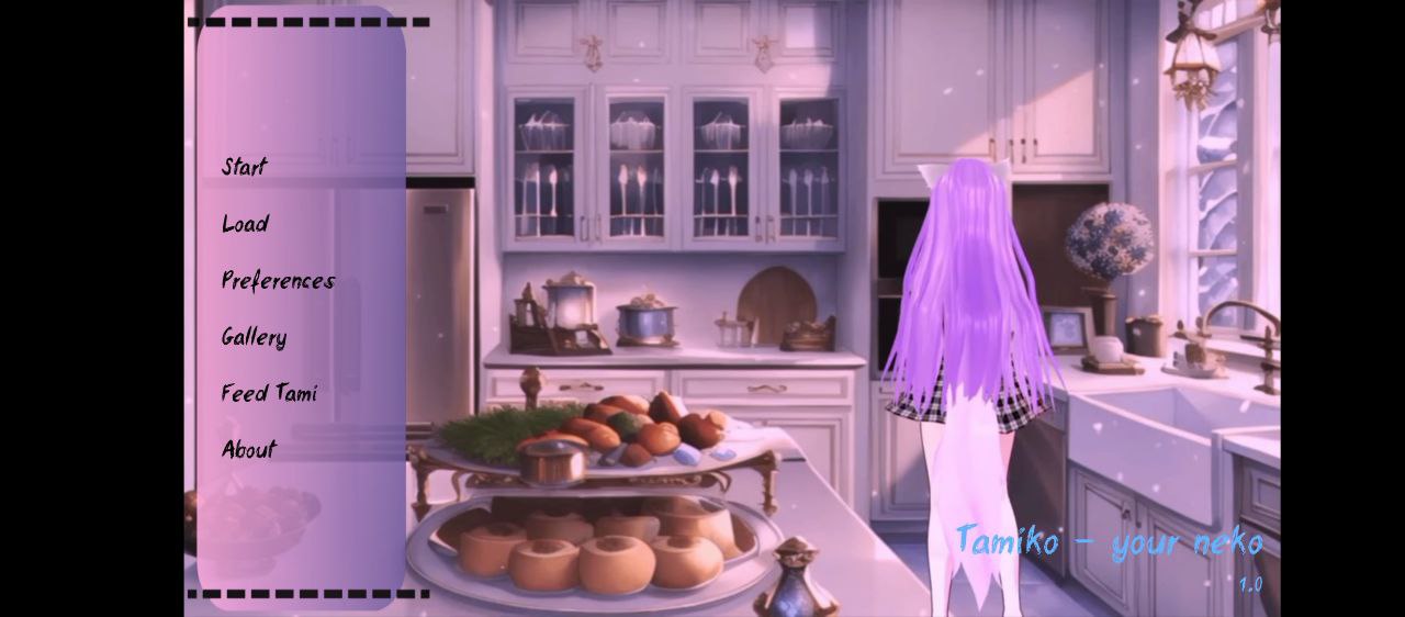 Screenshot 4 for Tamiko- your neko (визуальная новелла)