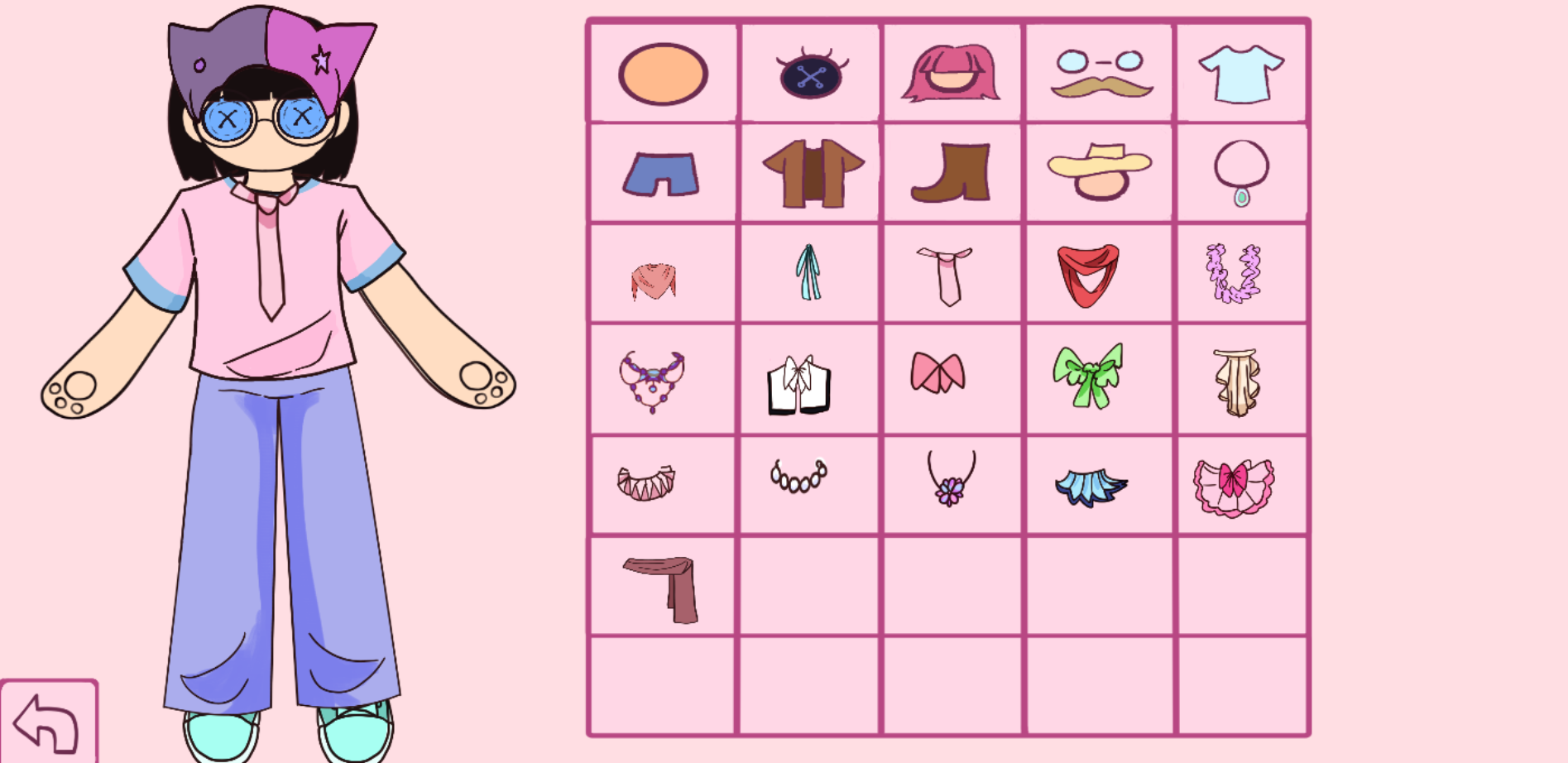 Screenshot 2 for Dolly Dandelion Dress-Up