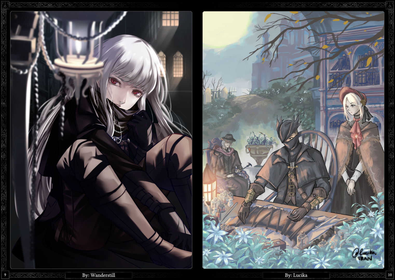 Screenshot 2 for Hunter's Mark - Bloodborne Anniversary Fanzine