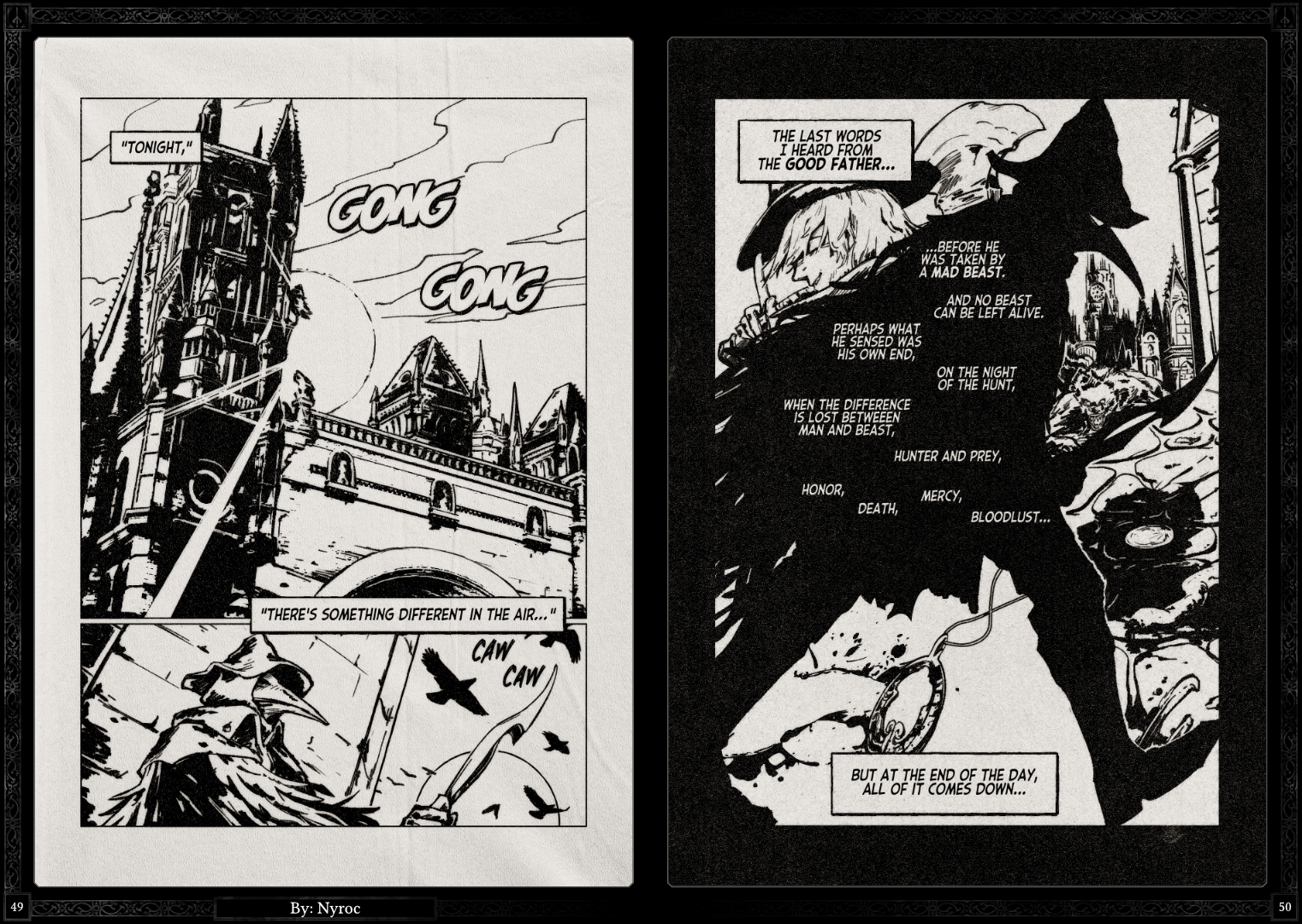 Screenshot 3 for Hunter's Mark - Bloodborne Anniversary Fanzine