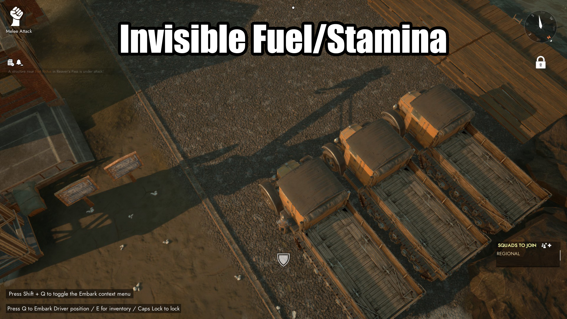 Screenshot 7 for Foxhole: High Visibility Fuel/Stamina, Progress, & Lock