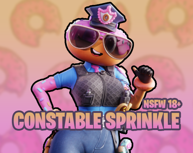 Screenshot 2 for Constable Sprinkle - NSFW Blender Model