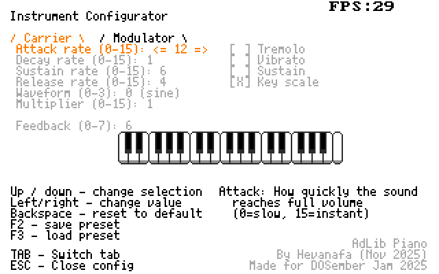 Screenshot 3 for AdLib Piano