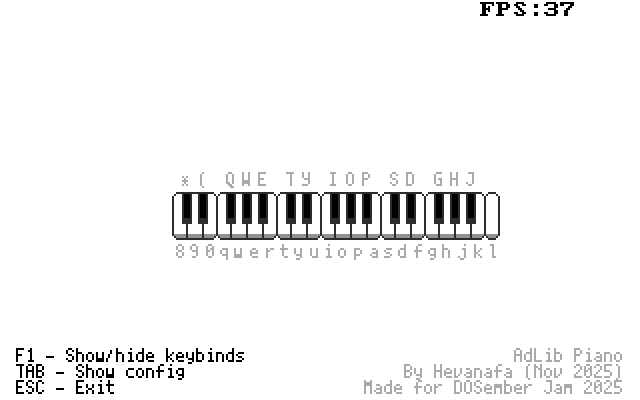 Screenshot 2 for AdLib Piano