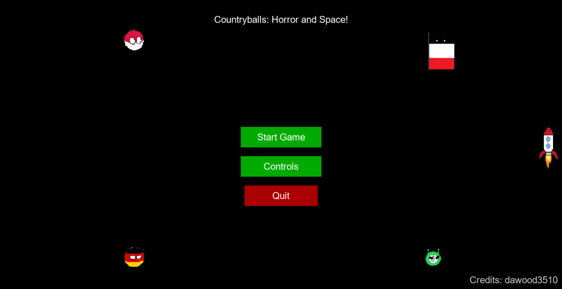 Screenshot 2 for Countryballs Horror and Space