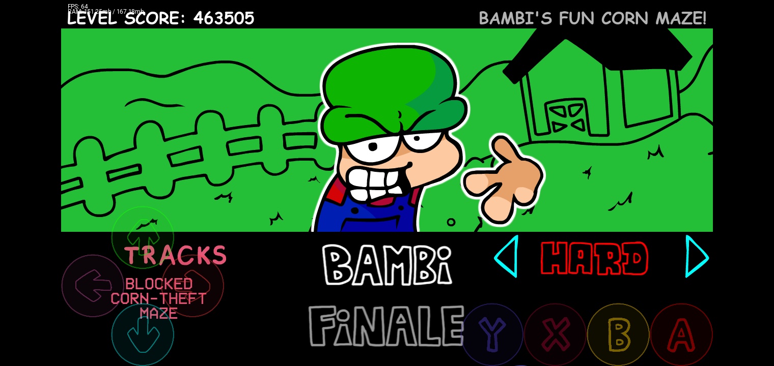 FNF Vs. Dave and Bambi Volume 1 P-Slice Port by PaRappa1996