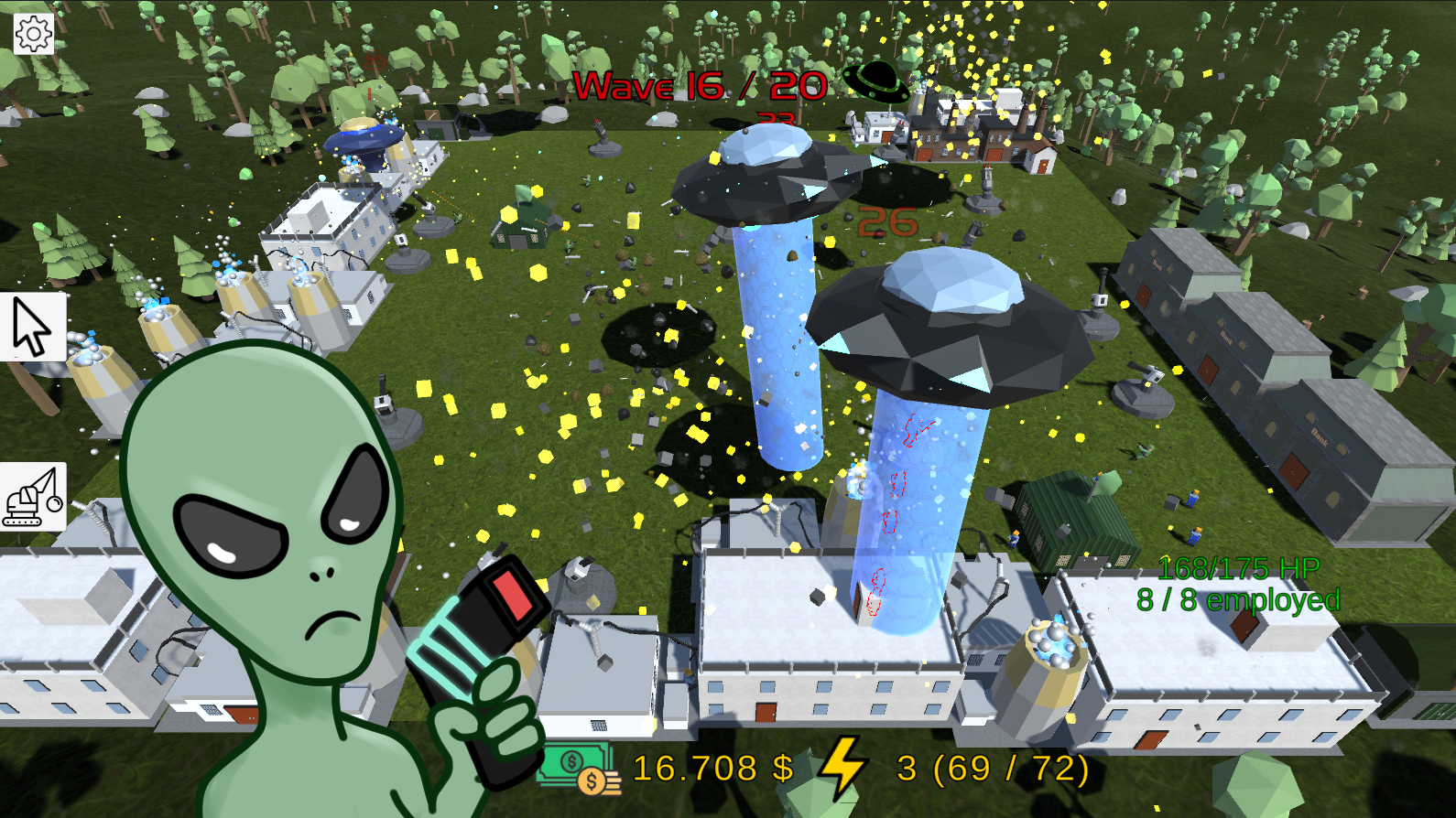 Screenshot 2 for Town Vs UFOs