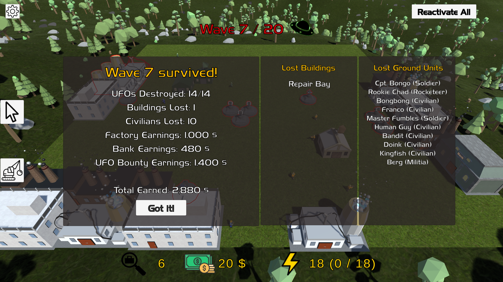 Screenshot 7 for Town Vs UFOs