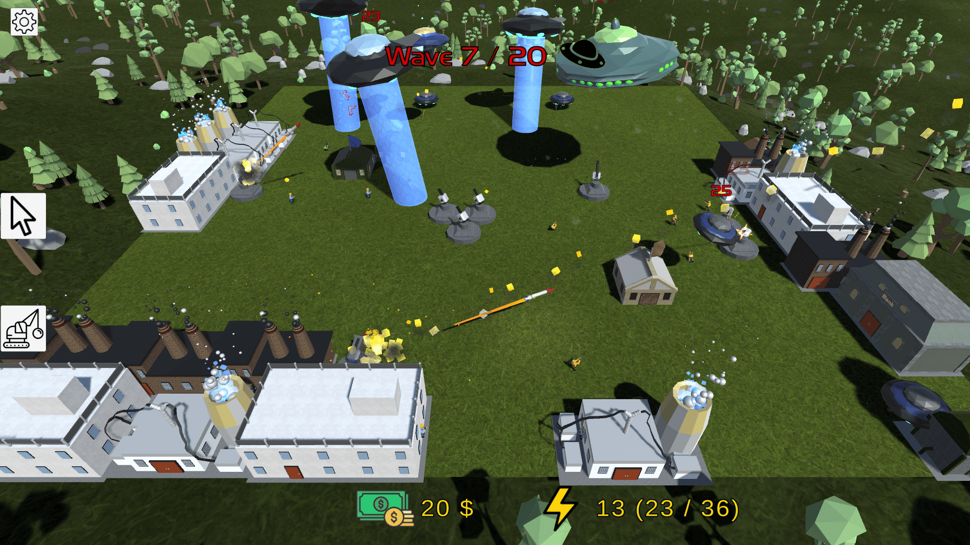 Screenshot 5 for Town Vs UFOs