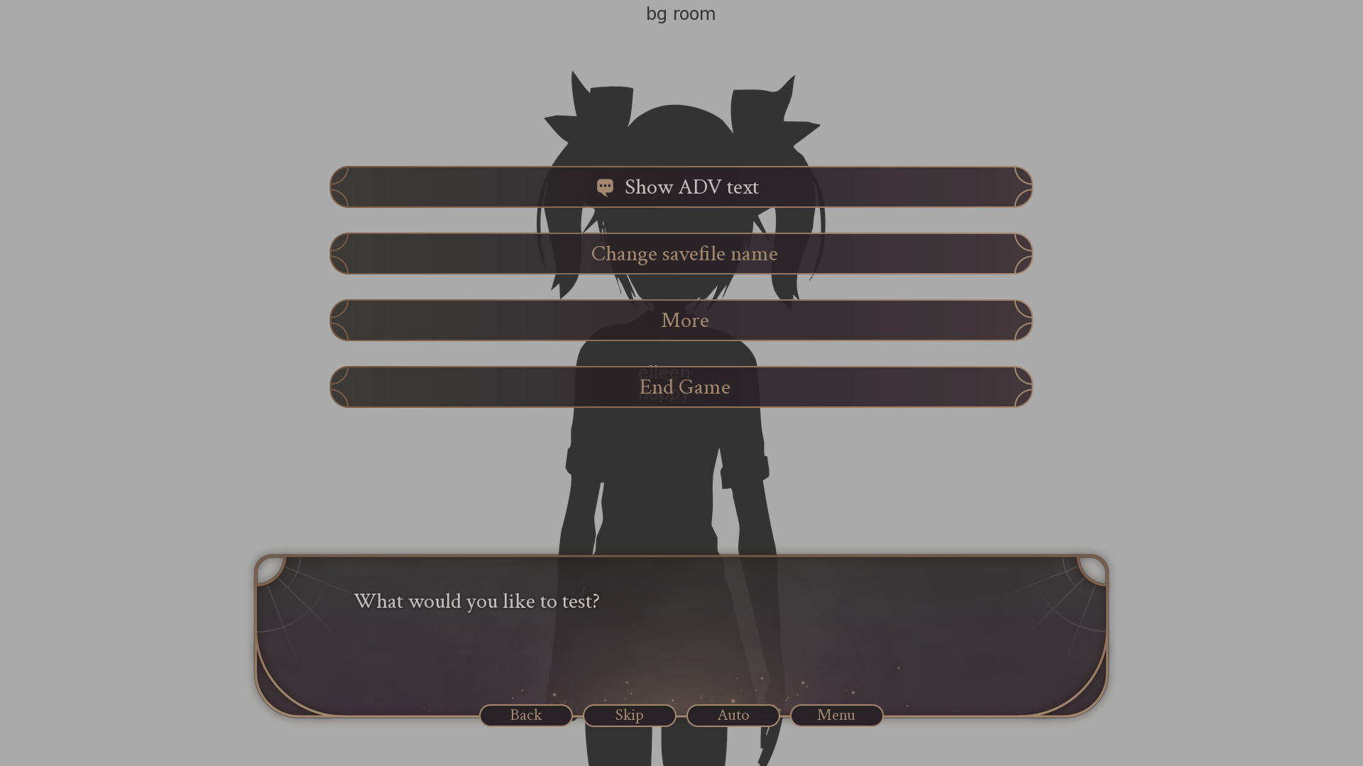 Fantasy Ren'py GUI template 2 by Skolaztika