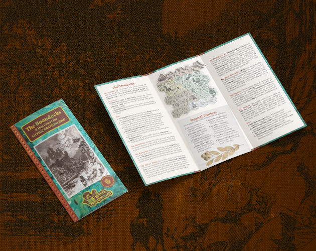 Screenshot 2 for The Boondocks: A Hex Crawl for Mythic Bastionland