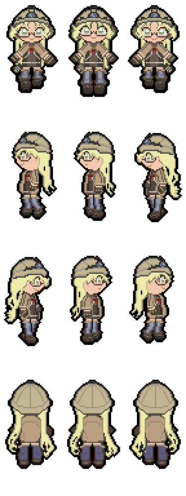 Chibi Character Base – RPG Maker MV Sprite Template Free + $1 Full ...