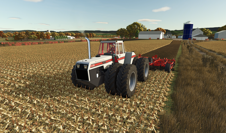 White 4 Articulated_Series FS25 by Borrowed Parts Modding