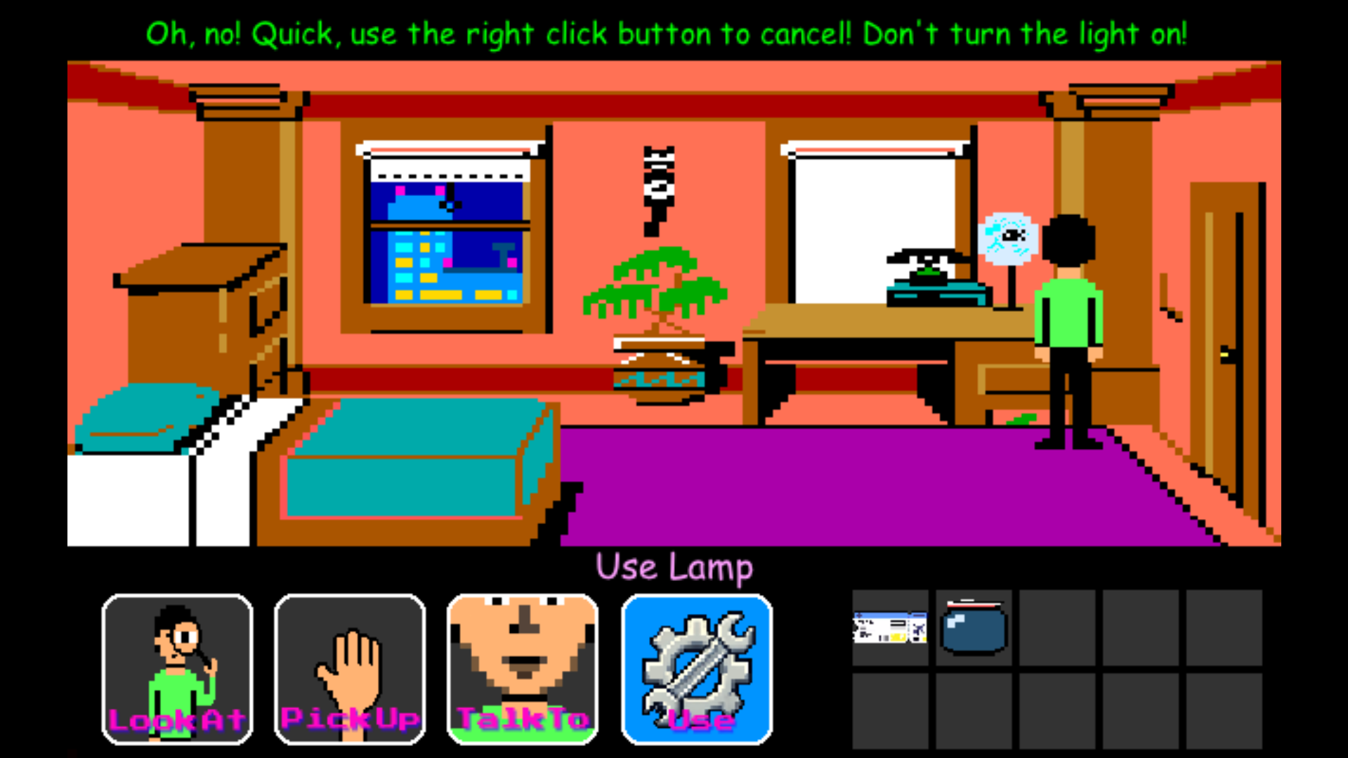 Screenshot 2 for Zak McKraken Fusion 2.5 Remake