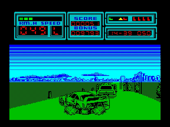 Crazy Cars 2+ [ZX Spectrum] by thealfest