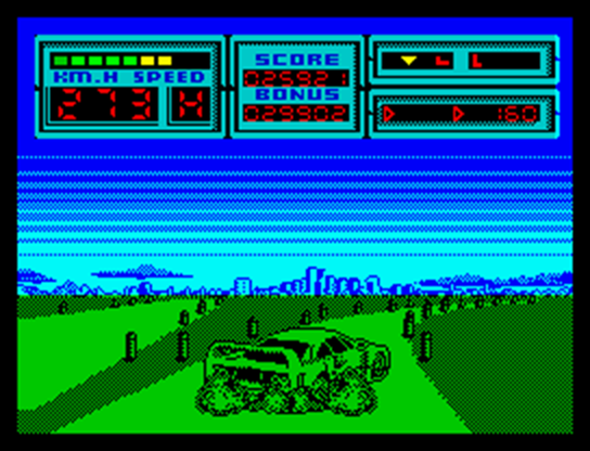 Crazy Cars 2+ [ZX Spectrum] by thealfest